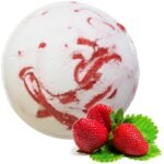 Bomba de Baño de Fresa y Manteca de Coco (180g)