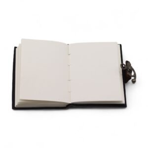 Cuaderno de Cuero Stop Doomscrolling - Diseño Grabado - Imagen 9