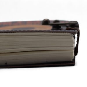 Cuaderno de Cuero Stop Doomscrolling - Diseño Grabado - Imagen 5