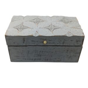 Vintage Deco - Caja Multiusos - 22x12x10cm - Estrella Gris - Imagen 2