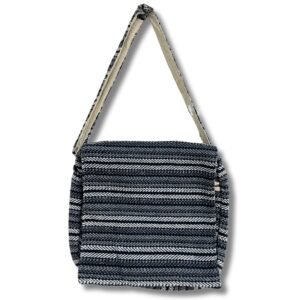 Bolso para Portátil Soft Banjar - Rayas Azules y Blanco - Imagen 2