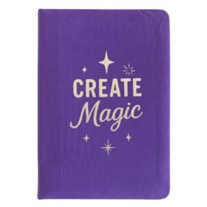 Cuaderno Terciopelo Morado "Crea Magia" - 80 pág - Imagen 2