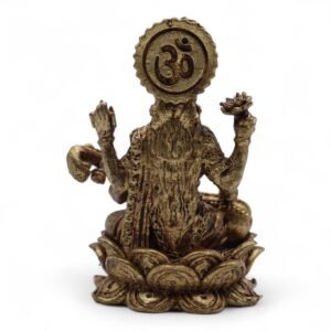 Figura de Saraswati en Latón: Diosa del Conocimiento 49mm - Imagen 5
