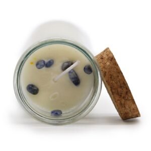 Vela de Soja Hechizo de Protección con Sodalita y Sangre de Dragón - Imagen 4