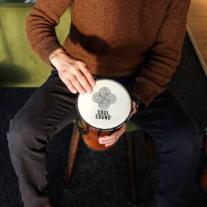 Tambor Djembe Profesional "Sonido del Alma" - 30 cm (Grave) - Imagen 5