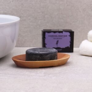 Jabonera clásica de caoba - Ovalada - Imagen 3