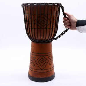 Tambor Djembe Profesional "Sonido del Alma" - Grande (50 cm) - Imagen 5