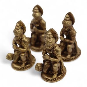 Dioses en miniatura de latón - Hanuman (30 g) - 36mm - Imagen 5