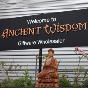 Estatua de Buda Tallada a Mano - 80cm Bienvenido - Imagen 7