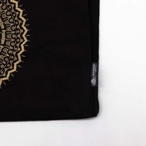 Bolso tote lavado a la piedra extragrande 14 oz - Mandala de la libertad - Imagen 2