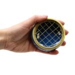 Cuenco Incienso Chakra Corazón con Rejilla - Latón Dorado