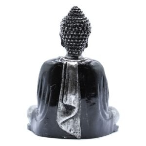 Buddha Gris y Negro - Med - Imagen 6