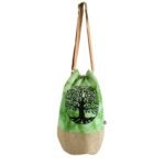 Mochila Natural Efecto Lavado Verde - Árbol de la Vida