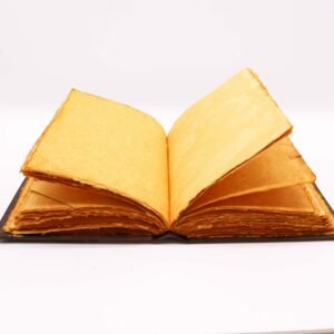 Libro Marrón - Decoracion de triple luna de zinc con bordes de cubierta - Imagen 4