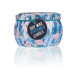 Vela artistica de Hojalata - Muñecas rusas -Muñeca azul - Imagen 4