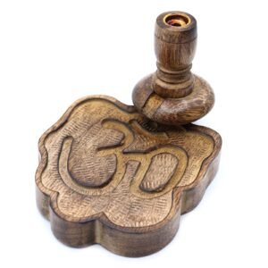 Quemador Inverso Símbolo Ohm - Madera de Mango 23cm - Imagen 4