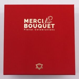 Caja Cuadrada Flores de Jabón - Rosas Rojas Clásicas - Imagen 3