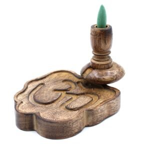 Quemador Inverso Símbolo Ohm - Madera de Mango 23cm - Imagen 6