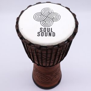 Tambor Djembe Profesional "Sonido del Alma" - Grande (50 cm) - Imagen 2