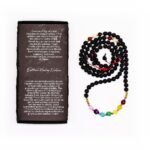 Collar chakras piedra volcánica sanación emocional