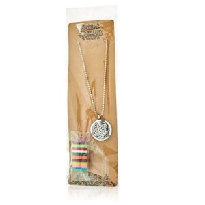 Collar Difusor Aromaterapia Árbol de la Vida - Acero (25mm) - Imagen 4