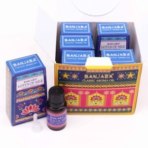 Aceite con fragancia de la India Banjara 10ml - Loto del Nilo - Imagen 2