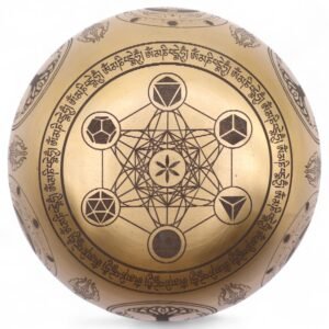 Juego de 4 Cuencos de Latón Grabados - Buda y Mantras 4kg - Imagen 6