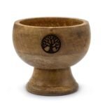 Cuenco Ritual Árbol de la Vida - Madera de Mango (11cm)