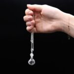 Colgante Manos Curativas de Cuarzo Rosa - Piedra Natural