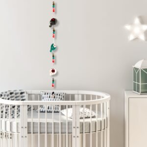 Guirnalda de Fieltro Elefantes Nepal (112cm) - Multicolor - Imagen 5