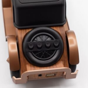 Altavoz Bluetooth Coche Vintage Soporte Móvil 5W - Imagen 4