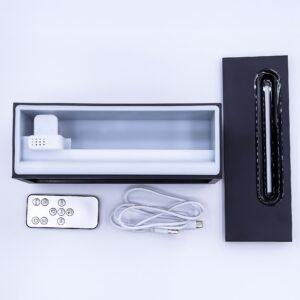 Difusor Efecto Llama con Sonido de Aves - USB Negro - Imagen 3