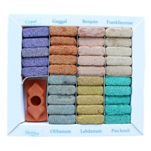 Set 70 Ladrillos Incienso Wild West con Quemador Cerámico - Imagen 2