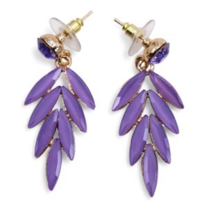 Pendientes de Cristal Vintage - Hadas - Lavanda