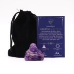 Buda Pequeño de Amatista Natural: Figura Zen Decorativa