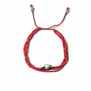 Pulsera de cuerda roja del templo para atraer amor incondicional - Imagen 1