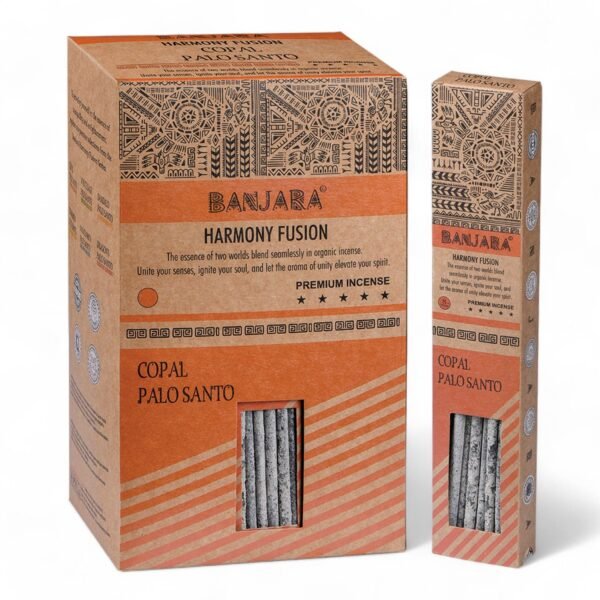 Incienso Banjara Palo Santo y Copal - Orgánico 46g