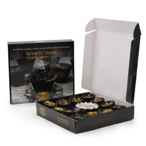 Incienso de Mirra en Copas de Carbón y Resina (12 uds) - Imagen 5