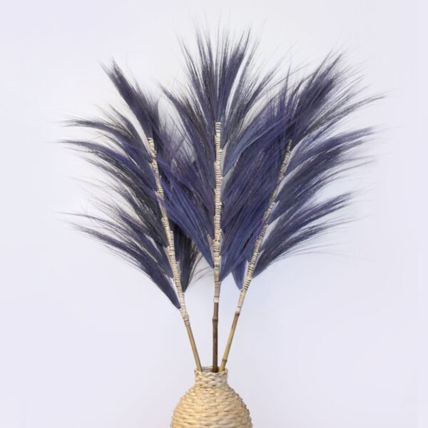 Palmera de Rayung Lavanda 160cm - Plumero de Fibra Natural
