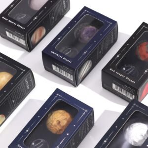 Planeta de Amatista Júpiter 40mm con Soporte Solar - Imagen 7