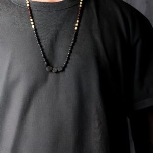 Collar piedra volcánica Bali conexión naturaleza - Imagen 6