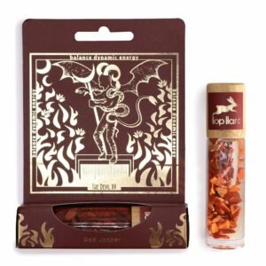 Roll-On Tarot El Diablo con Jaspe Rojo y Aceites - 10ml