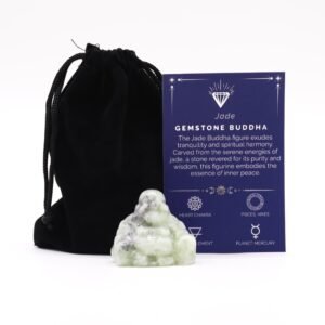Buda de Jade Natural Pequeño - Figura Decorativa 4cm