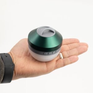 Lámpara Colgante Verde Camping con Mini Altavoz Bluetooth - Imagen 4