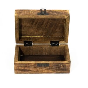 Caja Mediana de Madera y Esmalte - Diseño Cosmic Babe - Imagen 3