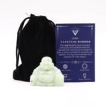 Buda de Jade Natural Tallado - Figura Decorativa Verde 5cm