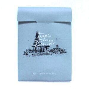 Pulsera Templo Conexión Tierra: Arraigo y Cuerda Negra - Imagen 3