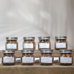 Baño Floral de Sal Marina, Lavanda y Rosas - 140g - Imagen 7