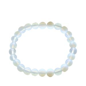 Pulsera de Opalita Luminosa - Brazalete Energético 8mm - Imagen 3