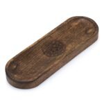 Porta Incienso Mandala - Bandeja Grande Madera de Mango